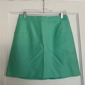 Teal skirt Jcrew